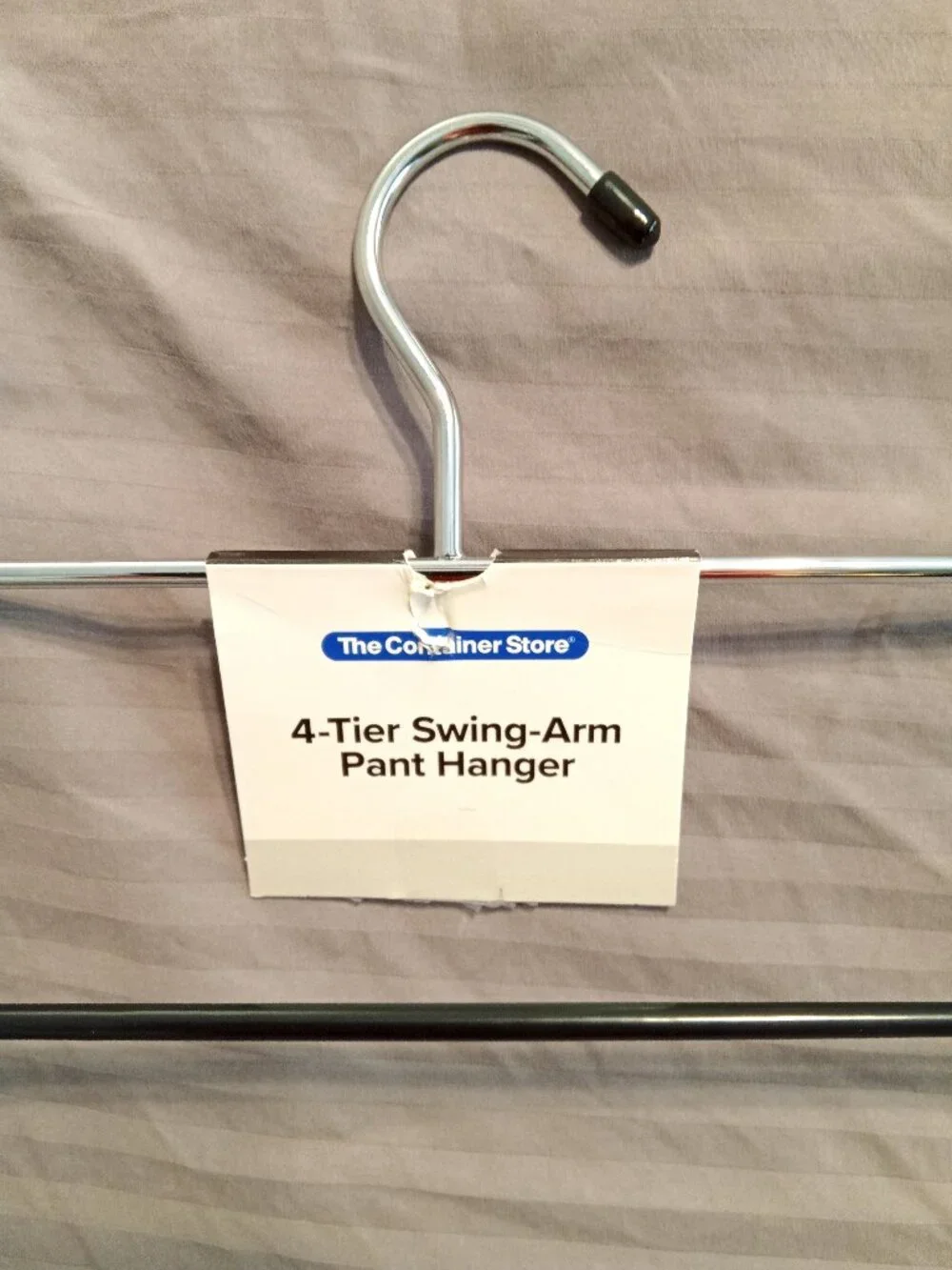 Container Store 4-Tier Swing-Arm Pant Hanger (Closet or Craft Organizer)